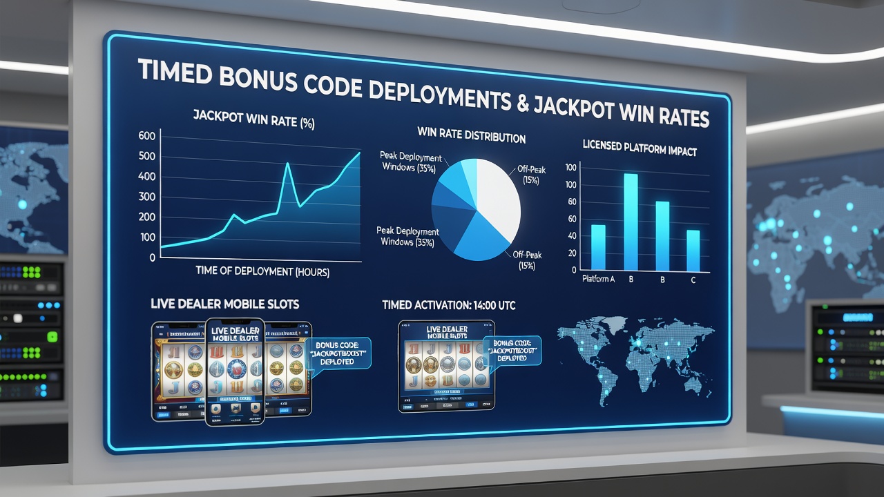 Diagramm zu Gewinnquoten bei getimten Bonuscodes in mobilen Slots