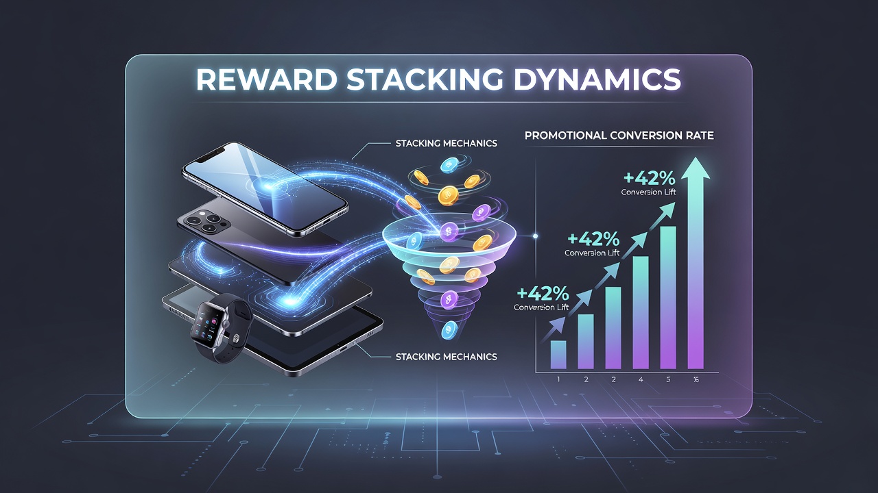 Analyse der Auswirkungen von Belohnungsstapelung auf Konversionsraten in mobilen Casinos mit Diagrammen und Spielerpfaden